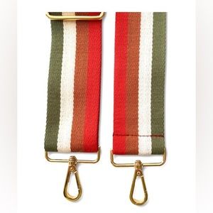 Pom Pom London Crossbody Stripe Design Strap